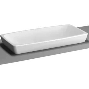 vitra metropole 5669b403 0016 dikdörtgen Çanak lavabo, vitra clean, 80 cm, beyaz