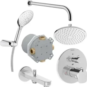 artema a49279 root round ankastre termostatik duş seti shine s