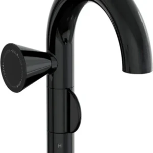 artema vitra liquid a4275539 sol kumandalı lavabo bataryası, parlak siyah
