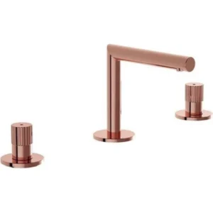 vitra origin Üç delikli soft bakır lavabo bataryası a4258329