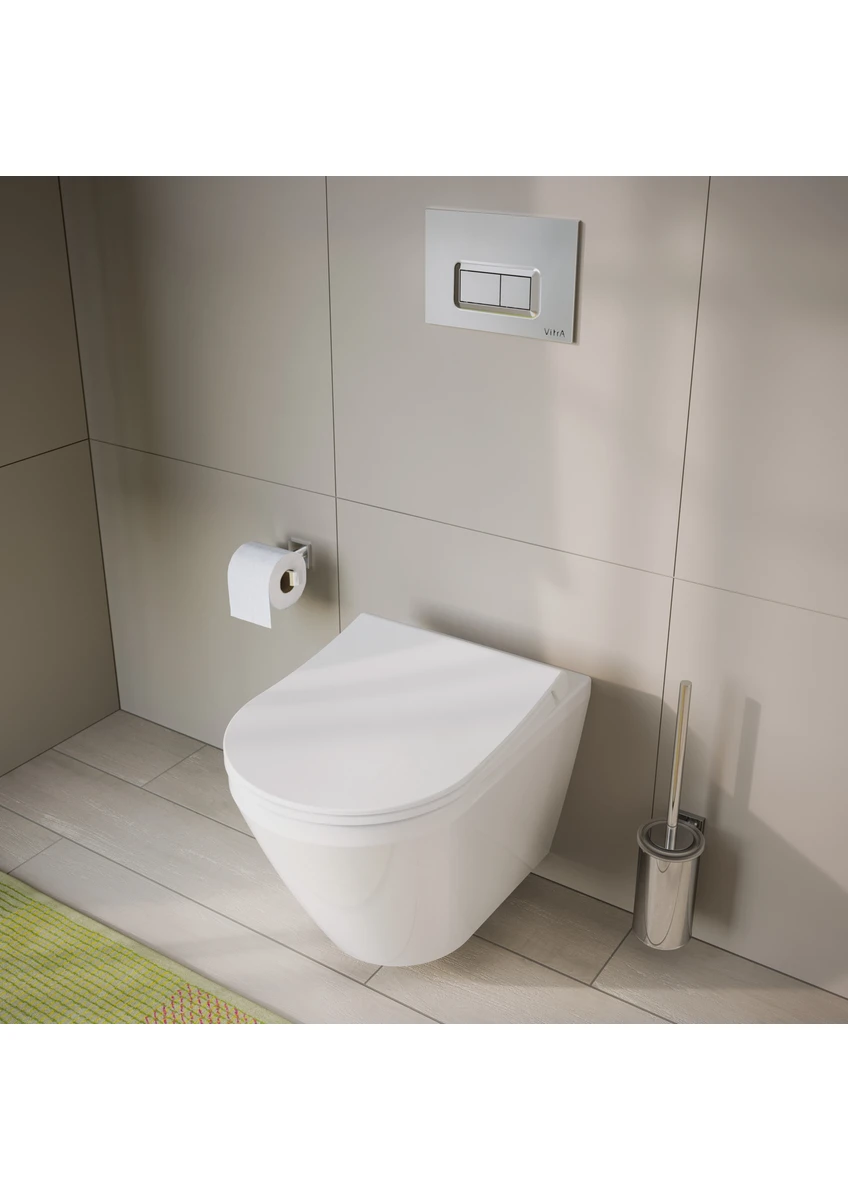 vitra loop r 740 0686 kumanda paneli, mat krom vitra loop r 740 0686 kumanda paneli, mat krom