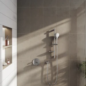 artema bliss a45743 3f sürgülü el duşu takımı, krom