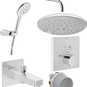 vitra a49294 root s aqua control termostatik ankastre duş seti