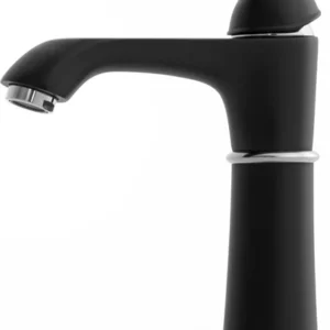 orka pr1801c premium lavabo bataryası siyah/krom