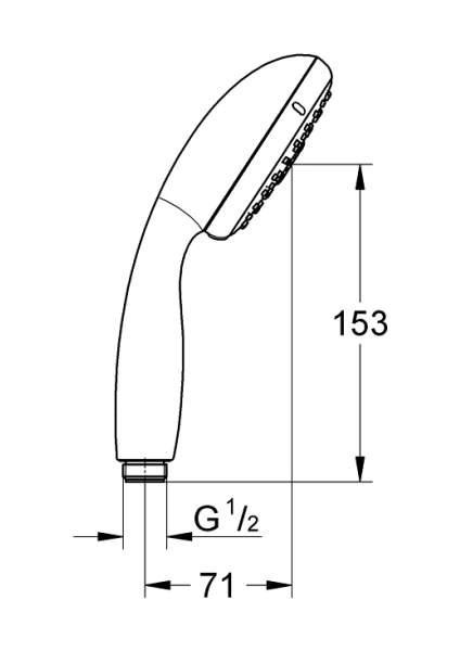 grohe new tempesta 100 el duşu 3f grohe new tempesta 100 el duşu 3f