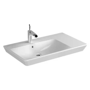vitra 4453b003 0973 t4 lavabo 80cm asimetrik lavabo