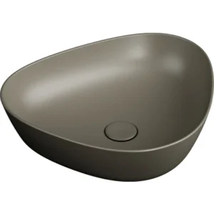 vitra plural 7812b450 0016 Üçgen alçak Çanak lavabo vitra clean 47 cm mat vizon