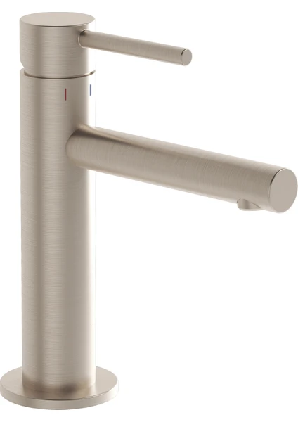 vitra origin a4255634 lavabo bataryası, fırçalı nikel vitra origin a4255634 lavabo bataryası, fırçalı nikel