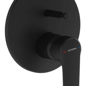 vitra root a4272736 round ankastre banyo bataryası, sıva Üstü grubu, mat siyah