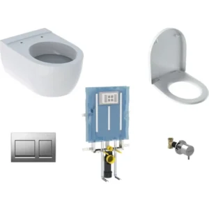 vitra geberit icon alpha15 soft asma klozet seti parlak krom