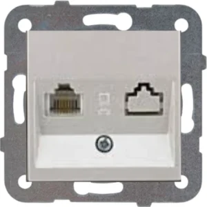 viko artline novella saten tekli nümeris cat 3 telefon prizi Çerçevesiz 92605132