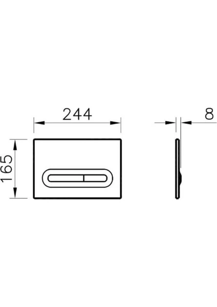 vitra loop t temassız kumanda paneli parlak krom 768 0880 vitra loop t temassız kumanda paneli parlak krom 768 0880