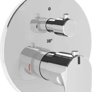 artema root round a42694 ankastre termostatik banyo bataryası, sıva Üstü grubu, krom