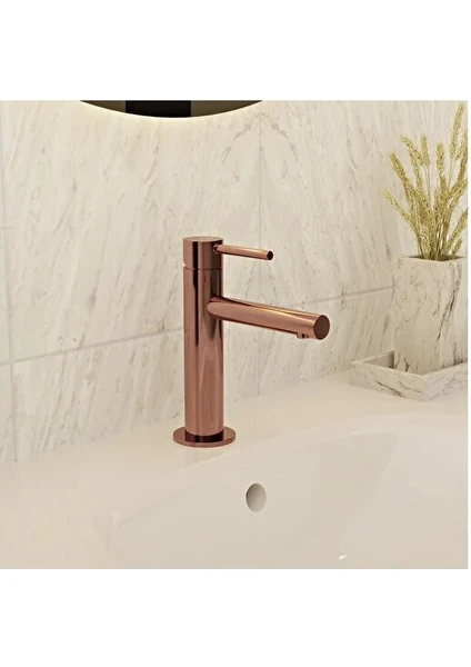 vitra origin a4255626 lavabo bataryası, bakır vitra origin a4255626 lavabo bataryası, bakır