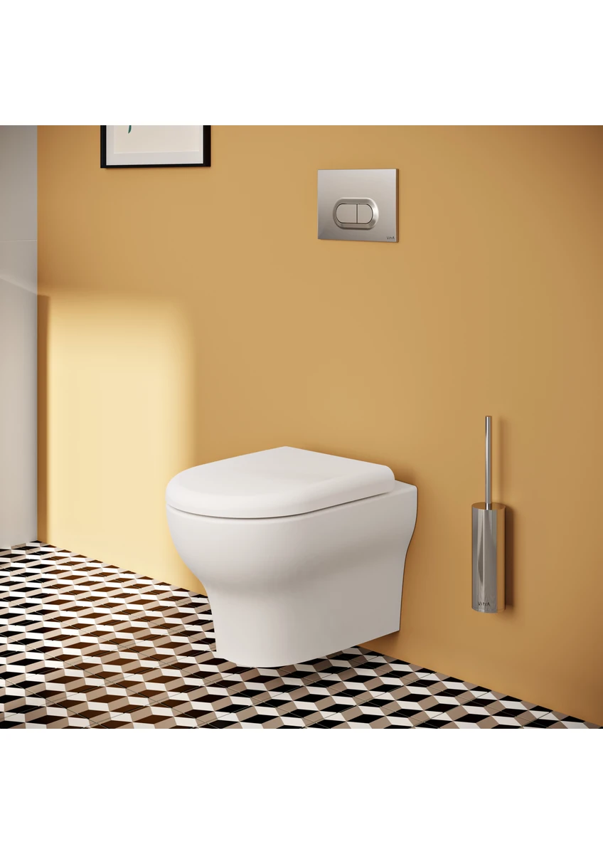 vitra origin a44894 tuvalet fırçalığı, duvardan, krom vitra origin a44894 tuvalet fırçalığı, duvardan, krom