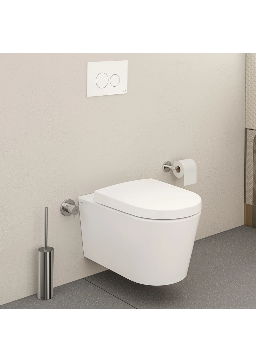 vitra origin a44894 tuvalet fırçalığı, duvardan, krom vitra origin a44894 tuvalet fırçalığı, duvardan, krom