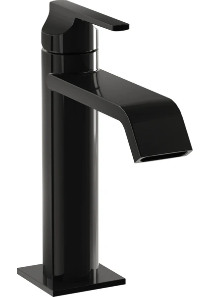 vitra suit a4281639 lavabo bataryası, Üstten kumandalı, parlak siyah vitra suit a4281639 lavabo bataryası, Üstten kumandalı, parlak siyah
