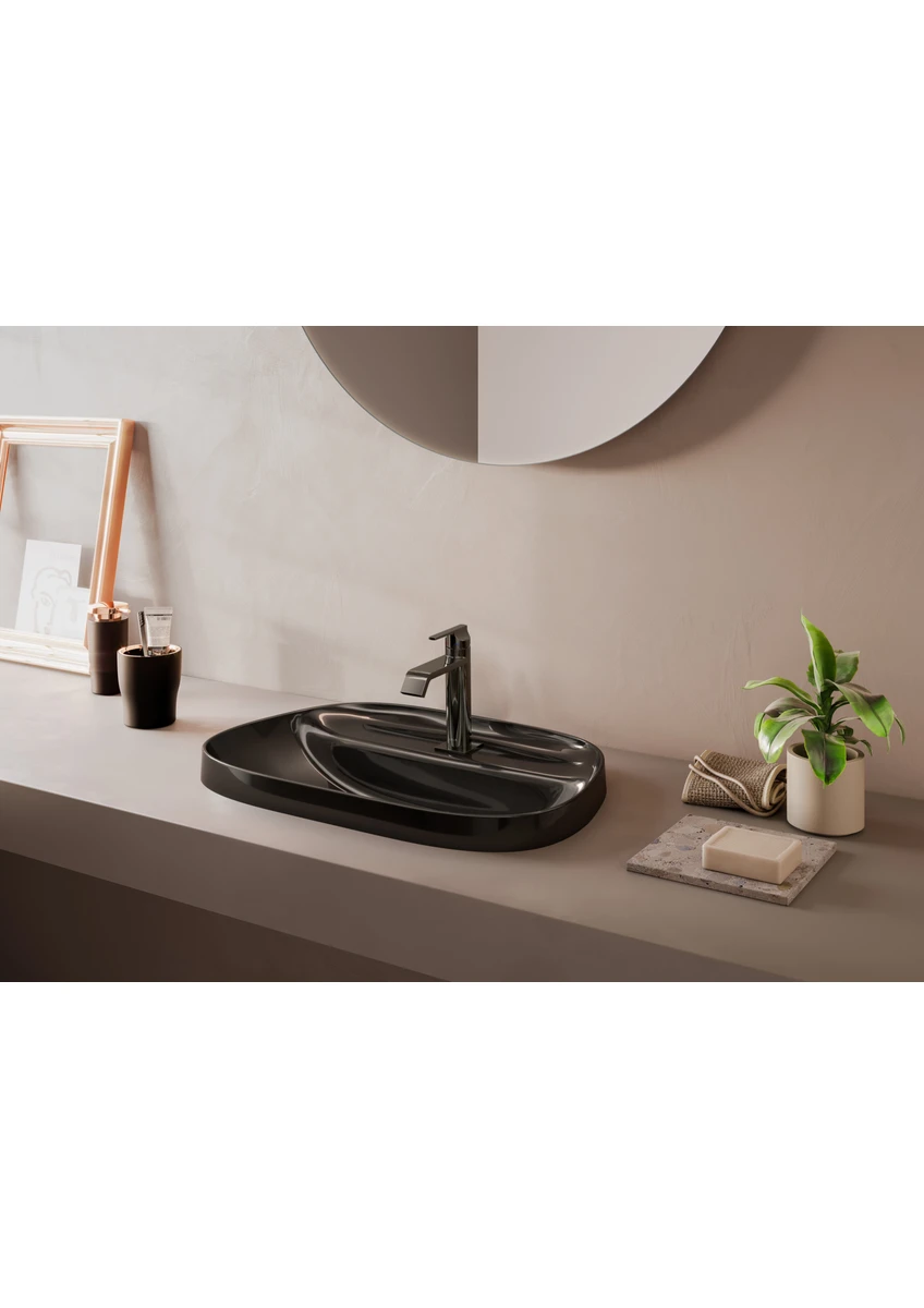 vitra suit a4281639 lavabo bataryası, Üstten kumandalı, parlak siyah vitra suit a4281639 lavabo bataryası, Üstten kumandalı, parlak siyah