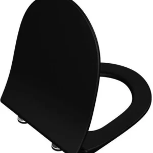 vitra 120 083 009 sento slim yavaş kapanır mat siyah