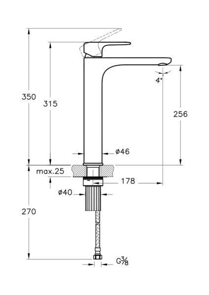 artema root round a42707 Çanak lavabo bataryası, krom artema root round a42707 Çanak lavabo bataryası, krom