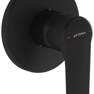 vitra root a4272836 round ankastre duş bataryası, sıva Üstü grubu, mat siyah
