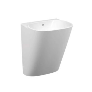 VitrA Frame Monoblok Lavabo, 50 cm, Beyaz, Armatür Deliksiz(SU TAŞMA DELİKSİZ) img 7226